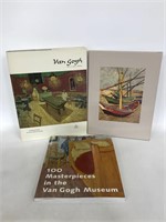 Three vintage Van Gogh art books