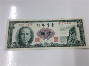 1 Yuan China 1961 Unc