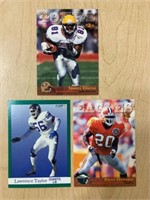 NFL CARDS - OWENS, TAYLLOR, DAWKINS
