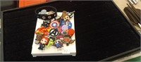 Group Super Hero & Other Shoe Charms