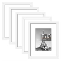 WFF9067  3 PACK upsimples Picture Frame 8x10 White