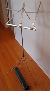 Early Wire Music Stand with Case