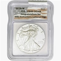 2016-W $1 SE Congratulations Set ICG PR69 DCAM