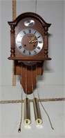 Tempus Fugile Pendulum Chiming Wall Clock,
