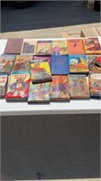Large box of Western hard cover books