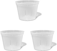 rePotme Orchid Pot -10 inch Slotted Clear Plant Po