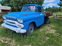 1958 9380 GMC truck 75% restored runs good as is
