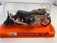 Vintage Tuiloy Yamaha Motorcycle mint in package