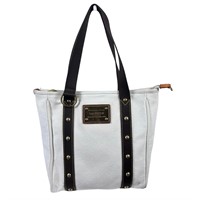 Louis Vuitton Antigua Cabas Tote Bag White