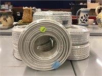 5 New Rolls 14AWG Sheathed Wire - 100ft Each