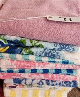 Bath Towels, Most are New