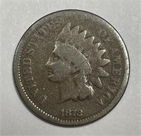 1872 Indian Head Cent Good G