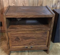 Vintage Stereo and Vinyls Cabinet