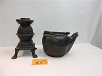 Vintage Decorative Cast Iron Pieces