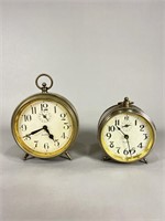 (2) Ingraham Alarm Clocks