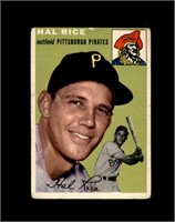 1954 Topps #95 Hal Rice VG to VG-EX+