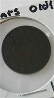 1888 Canada One Cent Coin Key Date