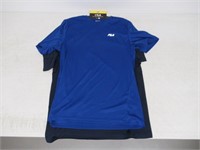 2-Pk Fila Men's SM Activewear T-shirt, Blue Small