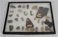 Indian Artifacts - Fish Hooks, Arrowheads