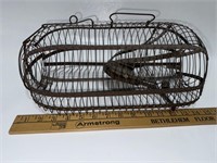 Antique Metal Wire Mouse Trap