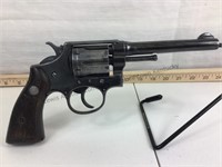 Smith & Wesson 32-20 long cartridge pistol. Has