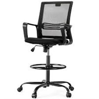 Drafting Chair - Tall Standing Office Desk Chair