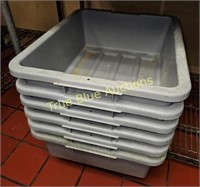 7 Plastic Poly Totes