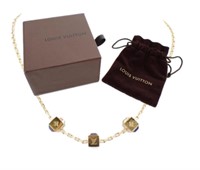 Louis Vuitton Collier Gambling Necklace