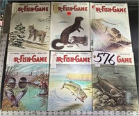 1978 Full Year Fur-Fish-Game Magazines