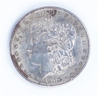 Coin 1900-S  Morgan Silver Dollar  Almost Unc.