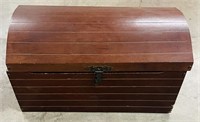 Vintage 32”x16” Wooden Chest