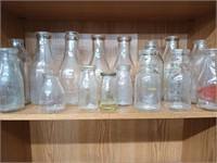 16 Vintage Milk Bottles western Maryland, West