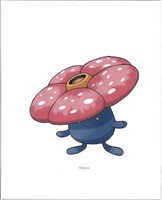 POKEMAN - "VILEPLUME" 8 x 10 " Fine Art Giclee