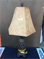 Brown Pineapple Lamp