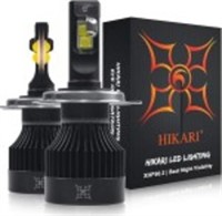 HIKARI 2020, H4/9003 LED Bulbs, 150% Brightness,