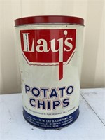 LAYS POTATO CHIPS CAN