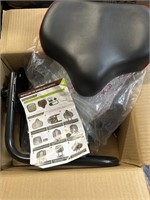 Motorcycle Seat With Backrest