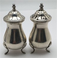 Pair Of Industria Peruana Sterling Camusso Shakers