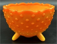 Le Smith Bittersweet Footed Hobnail Bowl Uv