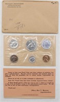 1961 Silver US Mint Proof Coin Set