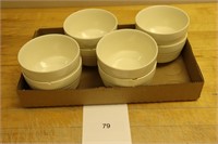 Set of eight cereal bowls
