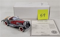 Danbury Mint 1935 Duesenberg SSJ Speedster