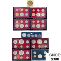 1967-1982 US Proof Mints Sets[49 Coins]