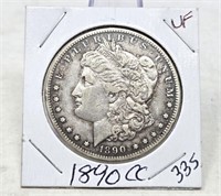 1890-CC Silver Dollar VF