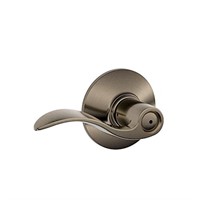 Schlage F40ACC620 Accent Privacy Lever, Antique