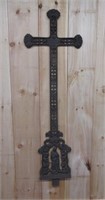 Very Rare Cast Iron Grave Marker