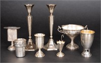 Judaica 800 Silver Grouping Over 830 Grams