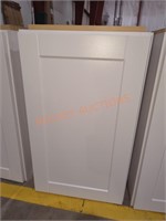 18"W×12"D×30"H White Wall Cabinet