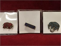 3 1928 USA Presidential Campaign Enamel Pins