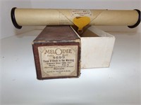 Old Melodee Song Roll in Original Box
